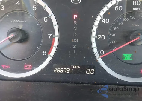 2009 Honda Accord 2.4 Ex-L из США, поврежденный, VIN 1HGCP26839A038851